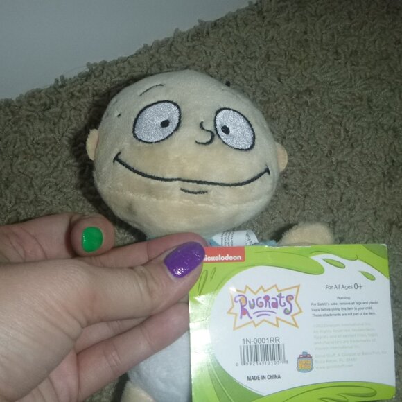 Rugrats Nickelodeon Tommy Pickles Plush 14 inch Toy. New With Tags - Picture 4 of 9
